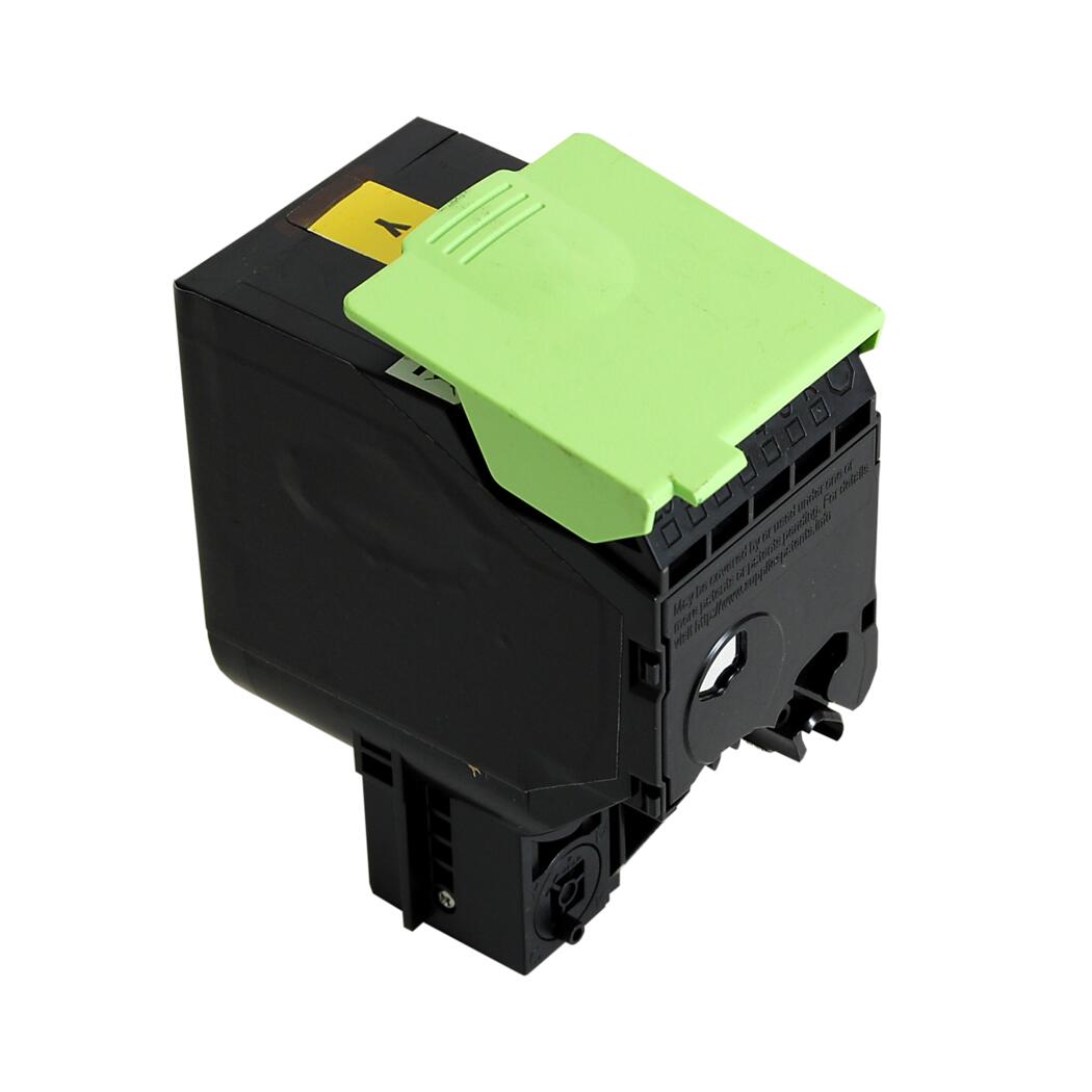 Lexmark CX410de Yellow High Yield Toner Cartridge (Compatible)