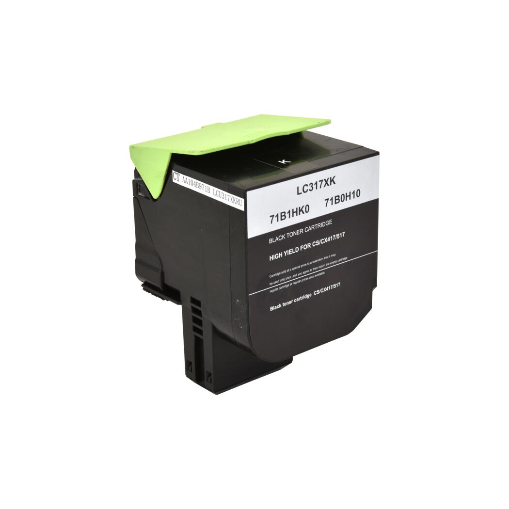 Lexmark CS417dn Black High Yield Toner Cartridge (Compatible)