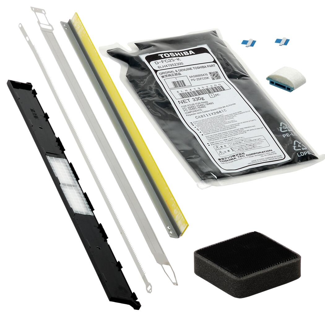 Toshiba E STUDIO 2040C Black Developer Kit (Genuine)